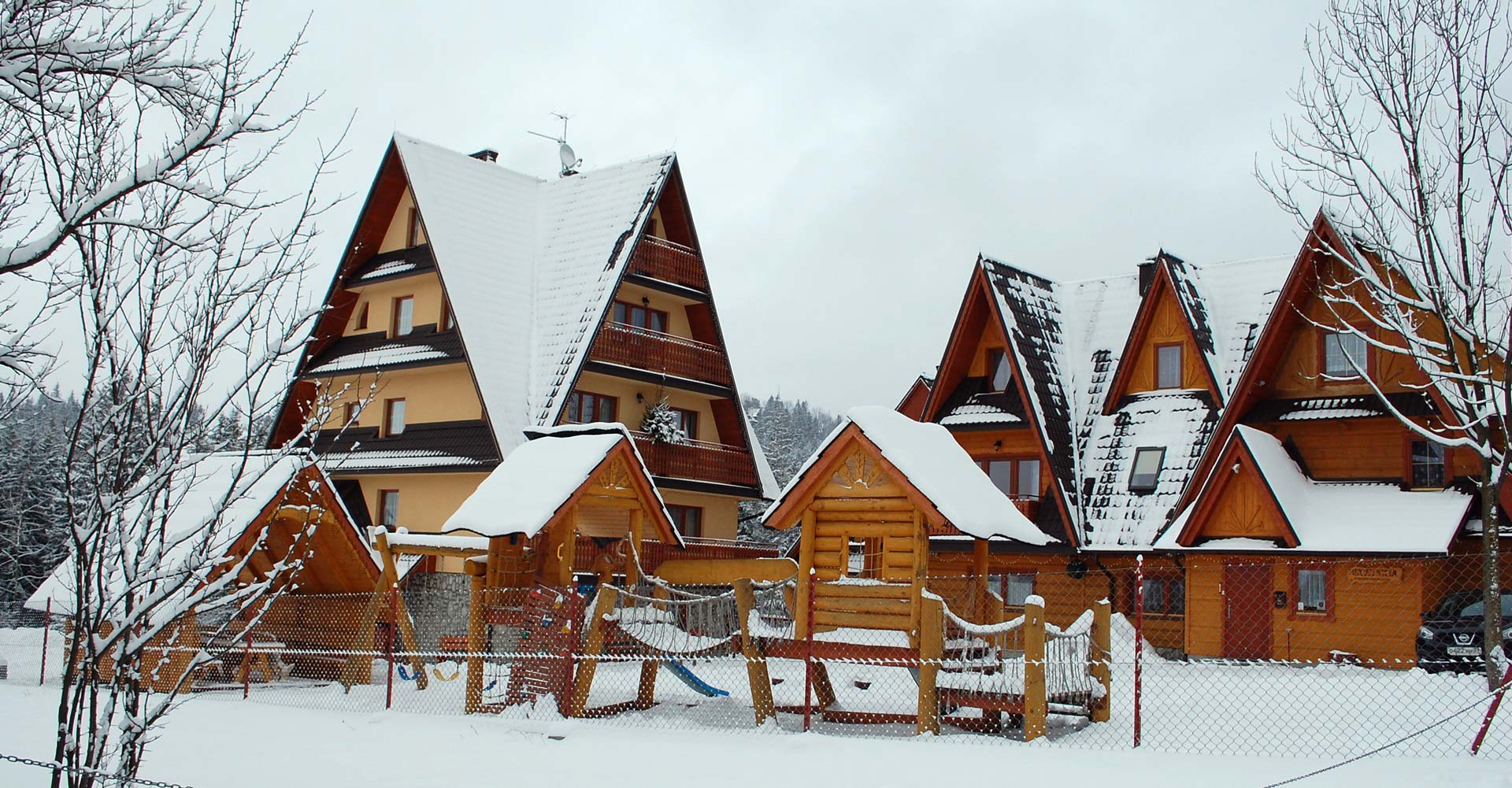 villa Zakopane camere alloggio montagne monti Tatra riposo in Polonia